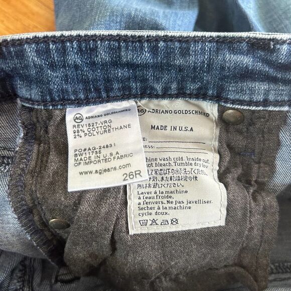 AG Adriano Goldschmied 26 Regular The Zip-Up Legging Ankle - Picture 7 of 10